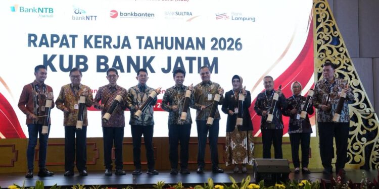 Perkuat sinergi dan transformasi, Bank Jatim gelar rapat kerja tahunan 2026 KUB Bank Jatim