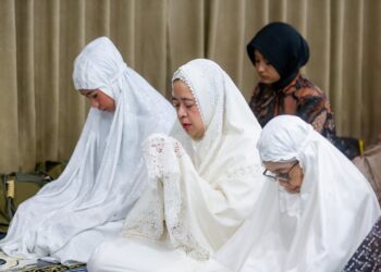 Salat di Masjid DPRRI, Puan harap Idul Adha 2026 jadi momen rajut kebersamaan dan kepedulian sosial