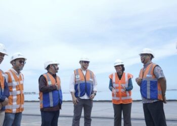 Dewan Komisaris PT BIMA Tinjau Kinerja Operasional di Makassar, Monitor Availability Alat