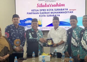 Pimpinan DPRD Surabaya Sowan ke NU dan Muhammadiyah, Dorong Kota Inklusif dan Religius