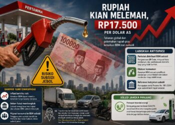 Rupiah Mendekati Rp17.500, Ekonom UNAIR Ingatkan Risiko Inflasi Energi