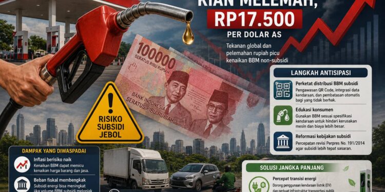 Rupiah Mendekati Rp17.500, Ekonom UNAIR Ingatkan Risiko Inflasi Energi