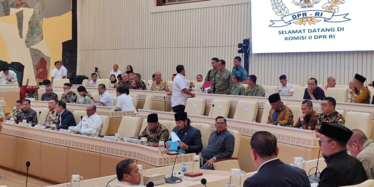 Bertemu Komisi II DPRRI, persoalan lahan antara TNI AL dan warga Pasuruan mulai ada penyelesaian