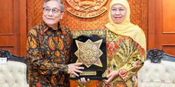 Terima putra Bung Tomo, Gubernur Khofifah dukung penguatan wisata edukasi Taman Perdamaian Dunia Soerjo Modjopahit
