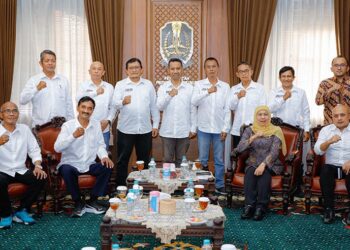 Pengurus JMSI Jatim temui Khofifah, bahas sinergi program media berkualitas