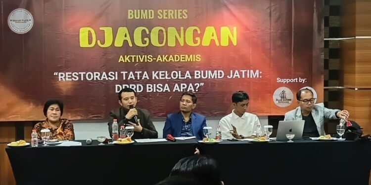 Diskusi Series BUMD, Ketua Komisi C DPRD Jatim: Kita dorong BUMD perkuat tata kelola dan targetkan IPO untuk dongkrak kepercayaan publik