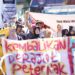 Harga telur anjlok, ratusan peternak rakyat Jatim datangi DPRD Jatim
