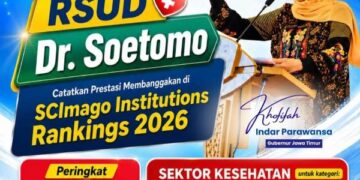 RSUD Dr. Soetomo peringkat 1 Nasional SCImago Rankings, Khofifah: Bukti kualitas layanan berkelas Dunia