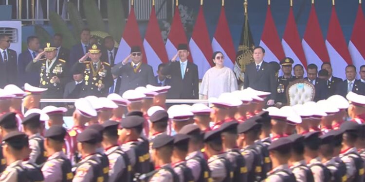 Hadiri HUT ke-80 Bhayangkara, Ketua DPRRI Puan Maharani minta Polri terus jadi pelayan masyarakat