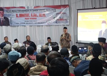 Reses, Wakil Ketua DPRD Jatim Hidayat, dikeluhi carut-marut data Bansos, penetapan Desil hingga daya saing UMKM lokal