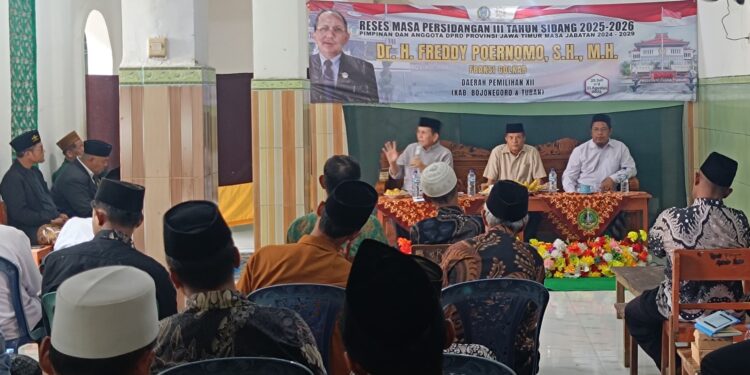 Reses, Ferddy Poernomo gandeng BNN sosialisasi pencegahan Narkoba, serta minta Pusat dan Provinsi perhatikan soal irigasi pertanian