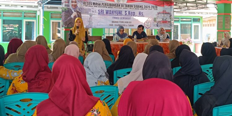 Wakil Ketua DPRD Jatim Sri Wahyuni tegaskan akan kawal isu kekeringan, jalan desa hingga drainase diwilayah Bojonegoro