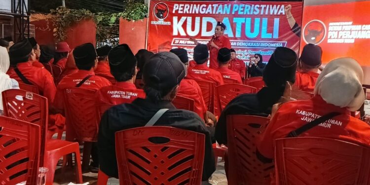 Mengenang Kudatuli, DPC PDI Tuban: Sejarah buktikan perlawanan Megawati lahirkan Demokrasi