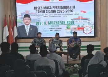 Gelar reses di Gayungan, Ketua DPRD Jatim, Musyafak Rouf tegaskan reses bukan sekadar agenda seremonial