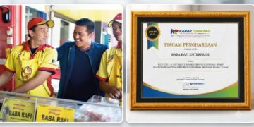 Dorong Ekonomi Daerah, Baba Rafi Enterprise Raih Penghargaan Ekonomi Terluas dari Kabar Terdepan