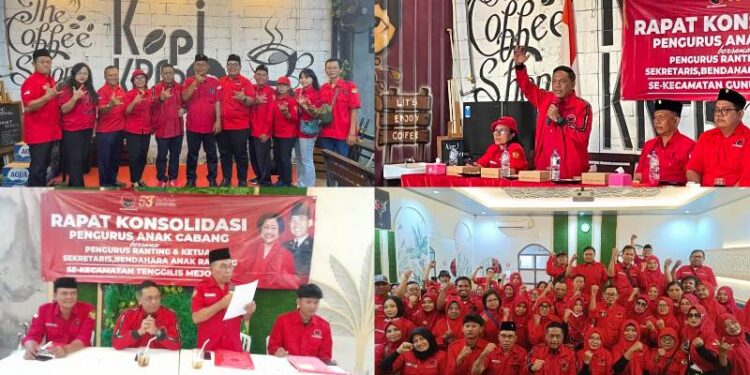PAC PDIP Surabaya Panaskan Mesin Organisasi, Fokus Regenerasi Kader Muda Tingkat Ranting
