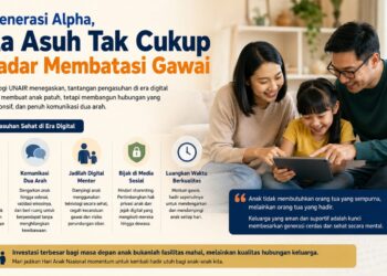 Orang Tua Jangan Cuma Jadi Polisi Gawai, Jadilah Mentor Digital Anak Narasi Media Online