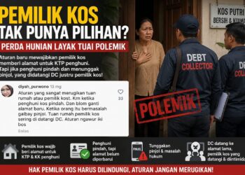 Pemilik Kos Wajib Izinkan Alamat KTP Penghuni, Perda Hunian Layak Surabaya Tuai Polemik