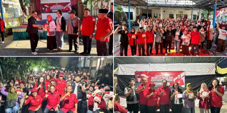 PIP Puti Guntur dan “MBG ala PDIP” Disambut Antusias Warga Tenggilis Mejoyo-Gunung Anyar