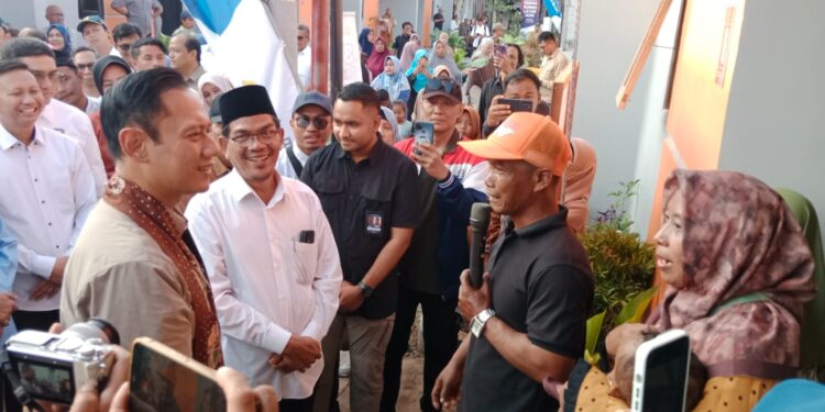 Resmikan penataan kampung kumuh menjadi kawasan pemukiman terpadu, AHY: Ini bukti kolabirasi APBN dan CSR