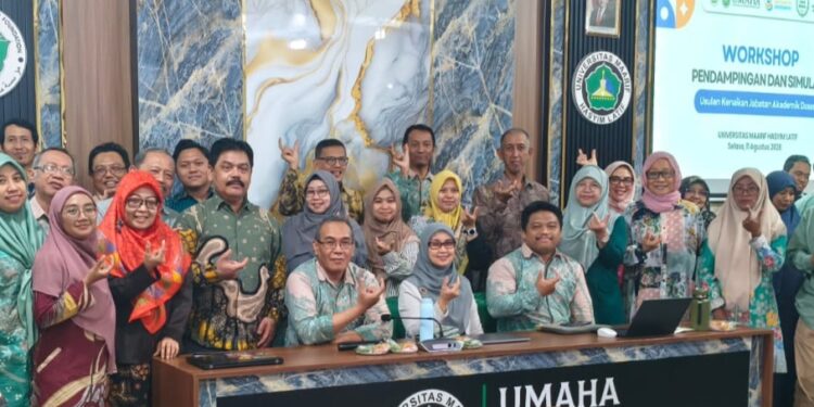 UMAHA Gelar Workshop JAD, Dorong Dosen Percepat Kenaikan Jabatan Akademik Melalui Publikasi dan Tertib Administrasi