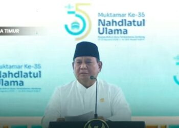 Prabowo sampaikan pesan ketakwaan di Muktamar ke- 35 NU