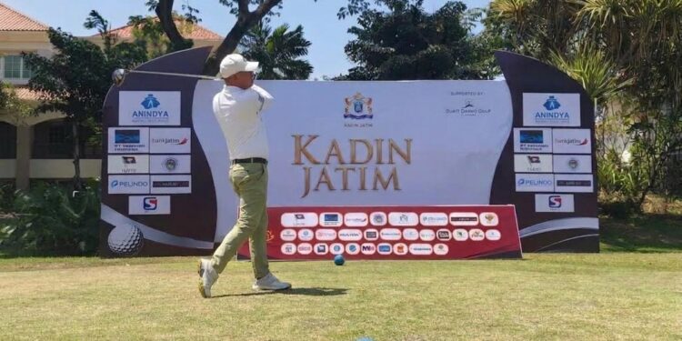 Perkuat sinergi ekonomi dan pencarian atlet PON, Kadin Jatim gelar Golf Tournament 2026  ​