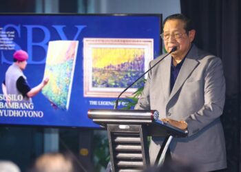 Pamerkan 95 lukisan di Surabaya, SBY tampilkan sisi lain usai pensiun dari politik