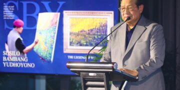 Pamerkan 95 lukisan di Surabaya, SBY tampilkan sisi lain usai pensiun dari politik