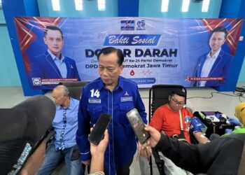 Gelar Aksi Donor Darah, Partai Demokrat Jatim buka peluang jadi agenda rutin tiap bulan se Jatim