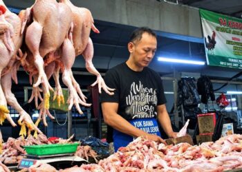 Harga Ayam, Cabai dan Beras Naik, Inflasi Jatim Tembus 3,32 Persen