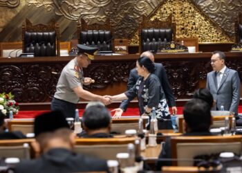 Dipimpin Puan Maharani, DPRRI sahkan Komjen Suyudi Ario Seto jadi Kapolri baru pilihan Prabowo