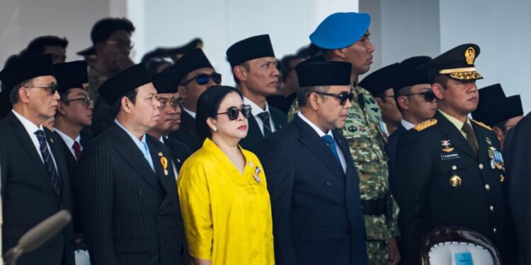 Hadir di HUT ke-81 TNI, Puan: TNI lahir dari rakyat, kekuatannya harus untuk rakyat