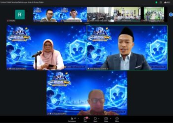 Bersama Diskominfo Jatim, Dedi Irwansa pimpin deklarasi gerakan “Tumbuh Aman di Ruang Digital” bersama 34 ribu peserta