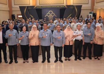 Saiful Sahri Resmi Pimpin Kemenkum Jatim, Siap Tancap Gas Perkuat Kinerja dan Kolaborasi